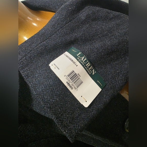 lauren ralph lauren wool coat mens 48R - Picture 10 of 16